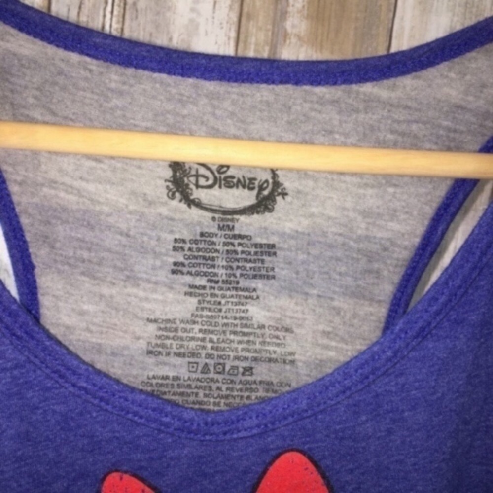 Minnie Mouse Blue Striped Tank - Picture 4 of 5